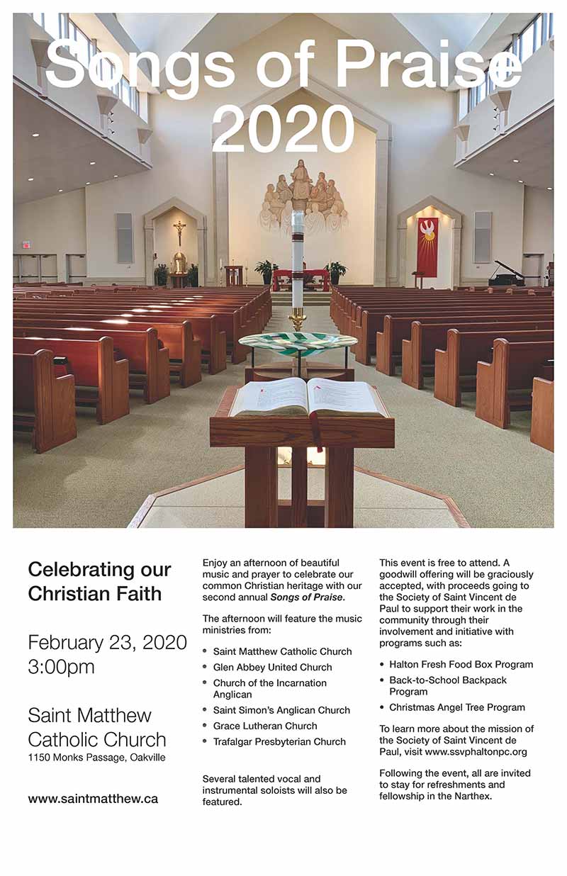 Lutheran Church Songs of Praise 2020