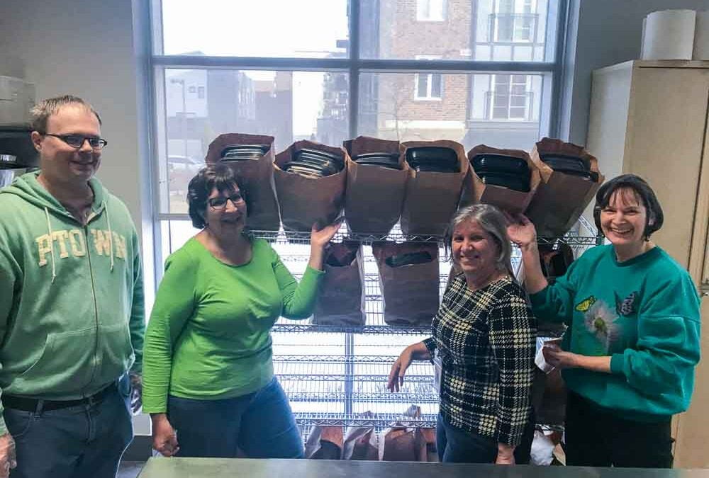 Serving Kerr Street Mission during COVID