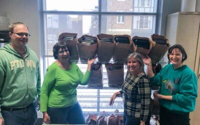 Serving Kerr Street Mission during COVID