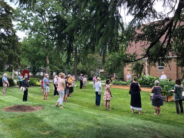 July 18 2021 Grace outdoor worship